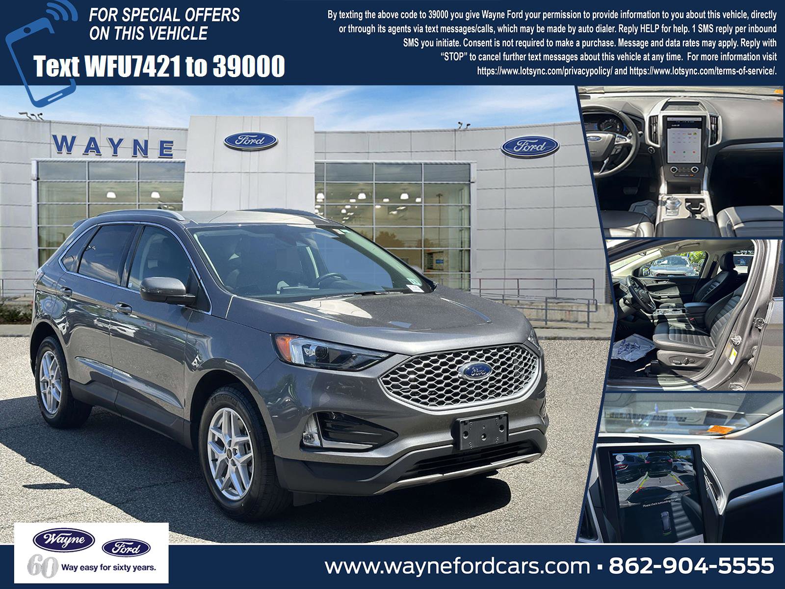 Used 2023 Ford Edge SEL w/ Convenience Package AWD/4WD image 1