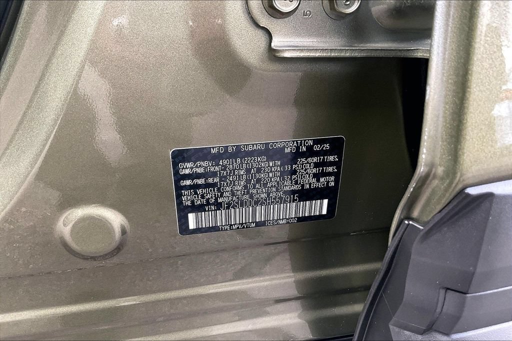 Certified 2025 Subaru Forester Premium AWD/4WD image 37