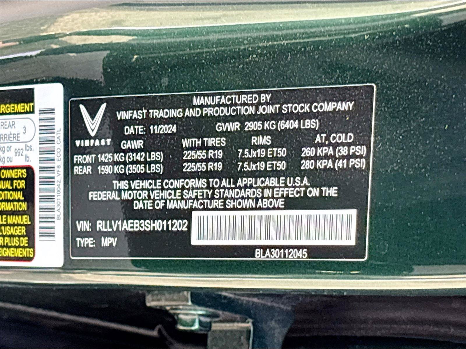 New 2025 VinFast VF 8 Eco AWD/4WD image 31