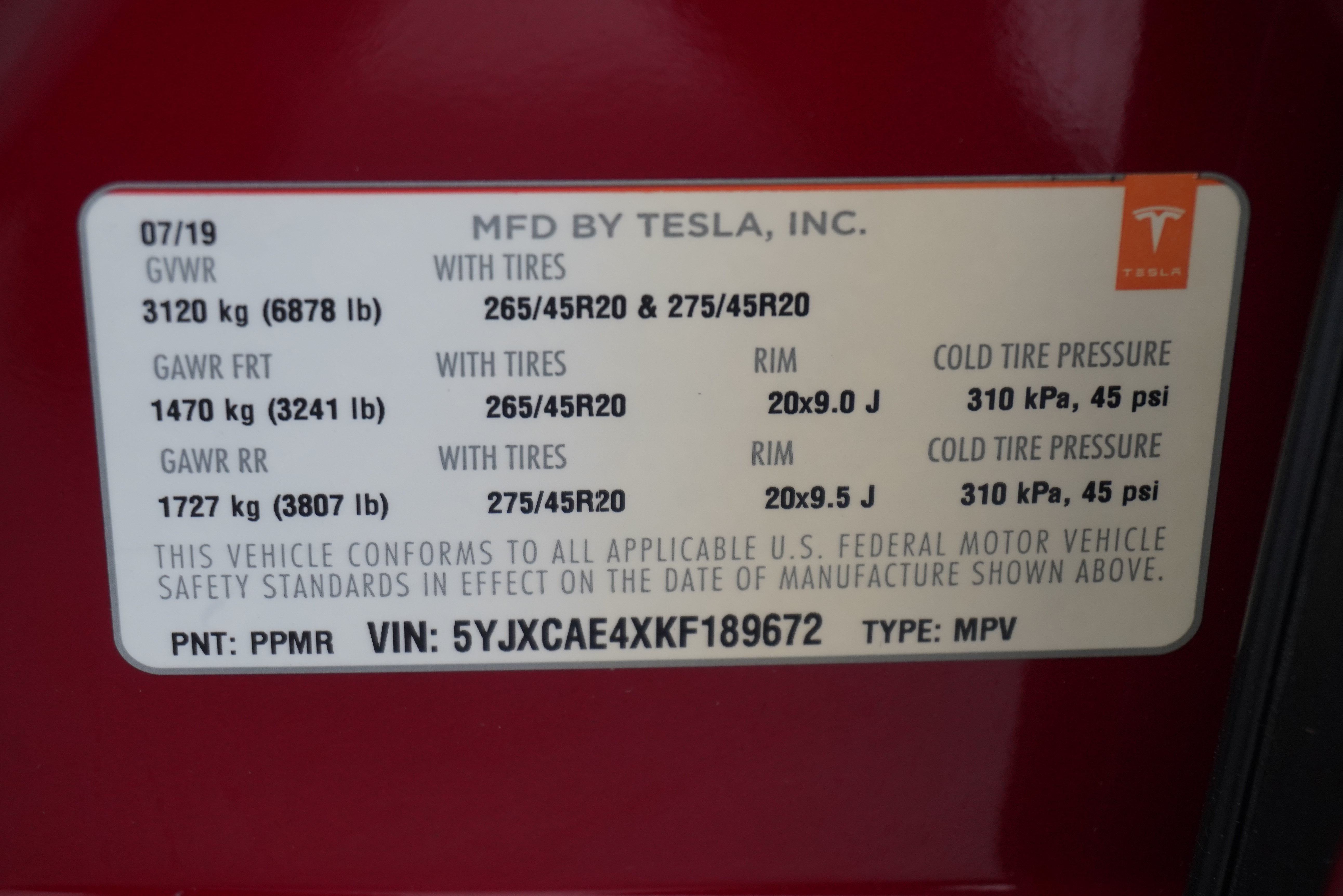 Used 2019 Tesla Model X Performance AWD/4WD image 32