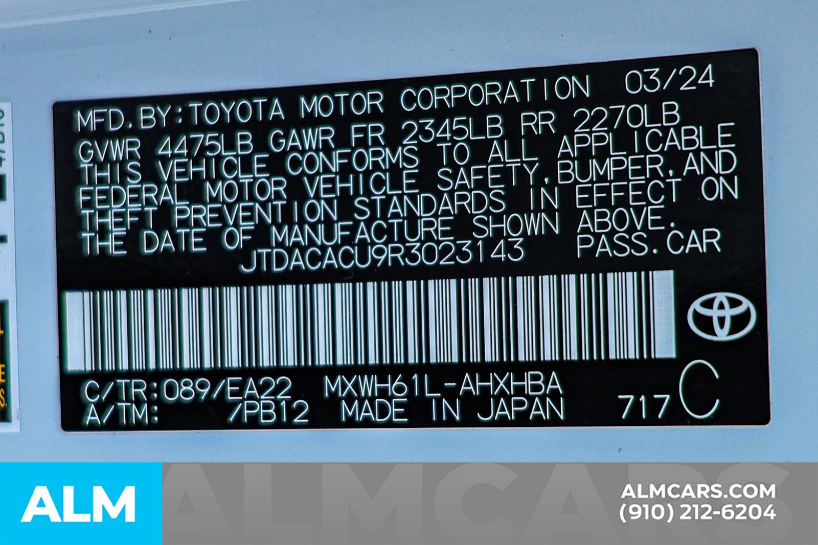 Used 2024 Toyota Prius Prime Premium w/ Advanced Technology Package FWD image 51