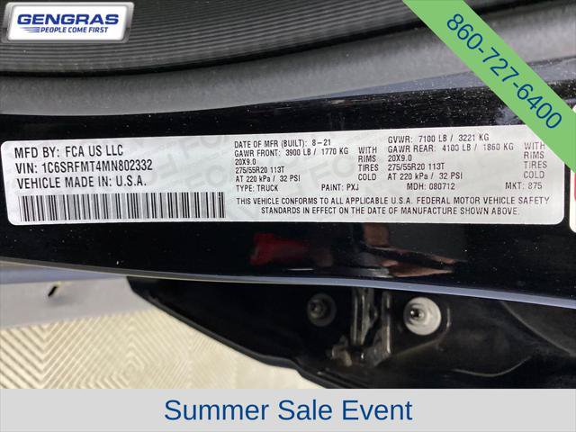 Certified 2021 RAM 1500 Big Horn AWD/4WD image 7