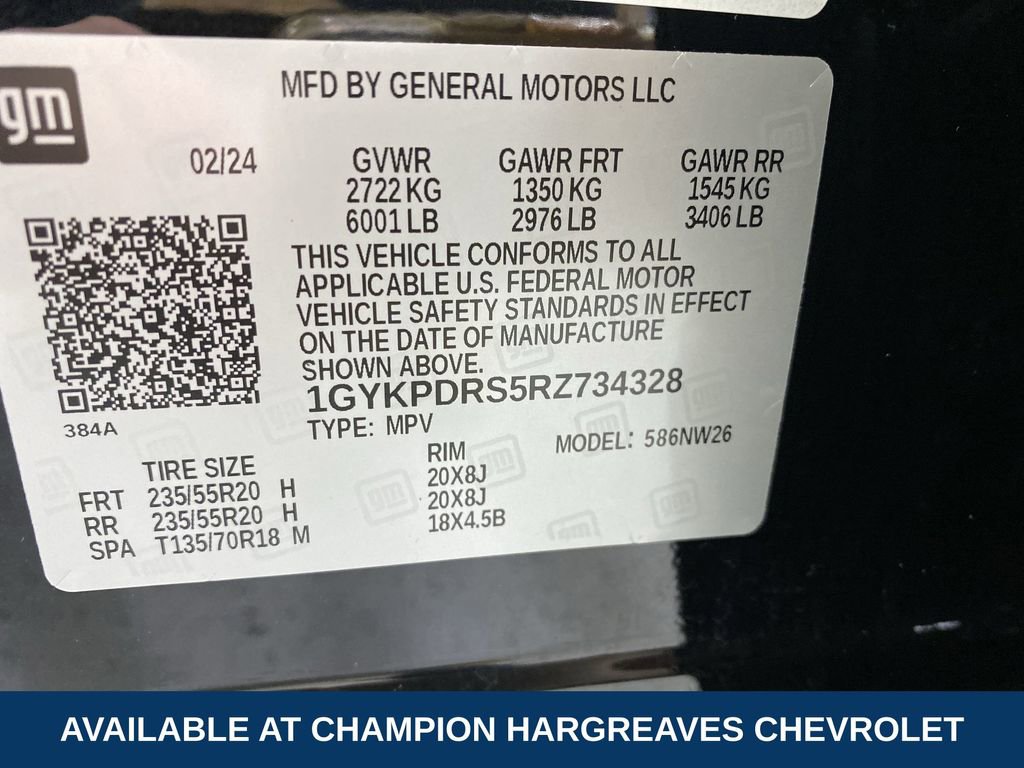 Certified 2024 Cadillac XT6 Premium Luxury w/ LPO, Floor Liner Package image 42