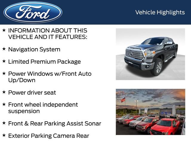 Used 2014 Toyota Tundra Limited w/ Limited Premium Package image 4