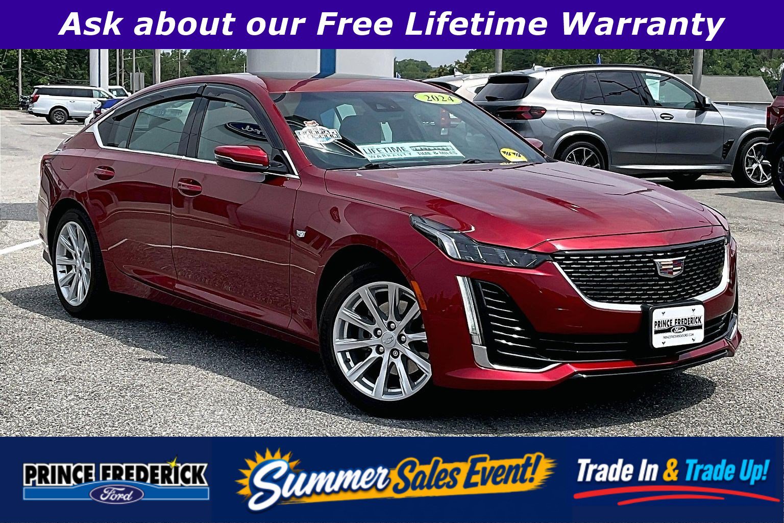 Used 2024 Cadillac CT5 Luxury w/ Sun And Sound Package AWD/4WD video 1