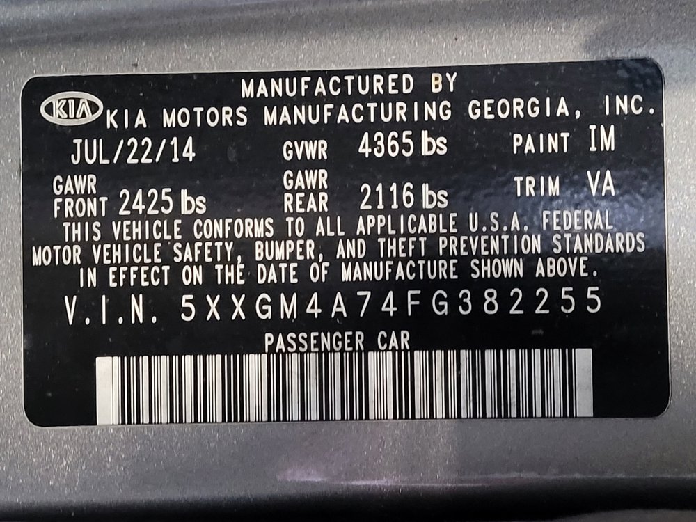 Used 2015 Kia Optima LX w/ LX Convenience Plus Package FWD image 33