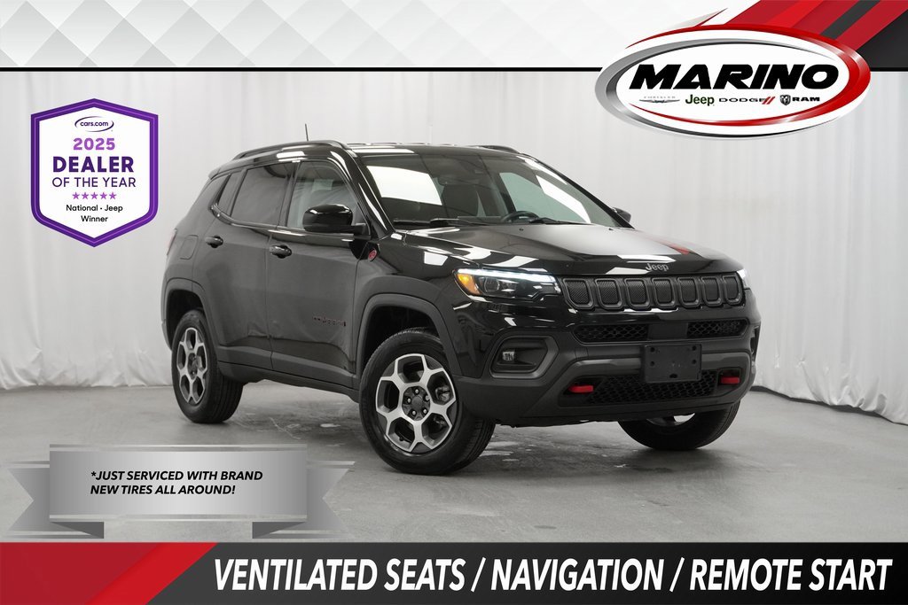 Certified 2022 Jeep Compass Trailhawk w/ Trailhawk Elite Group image 1