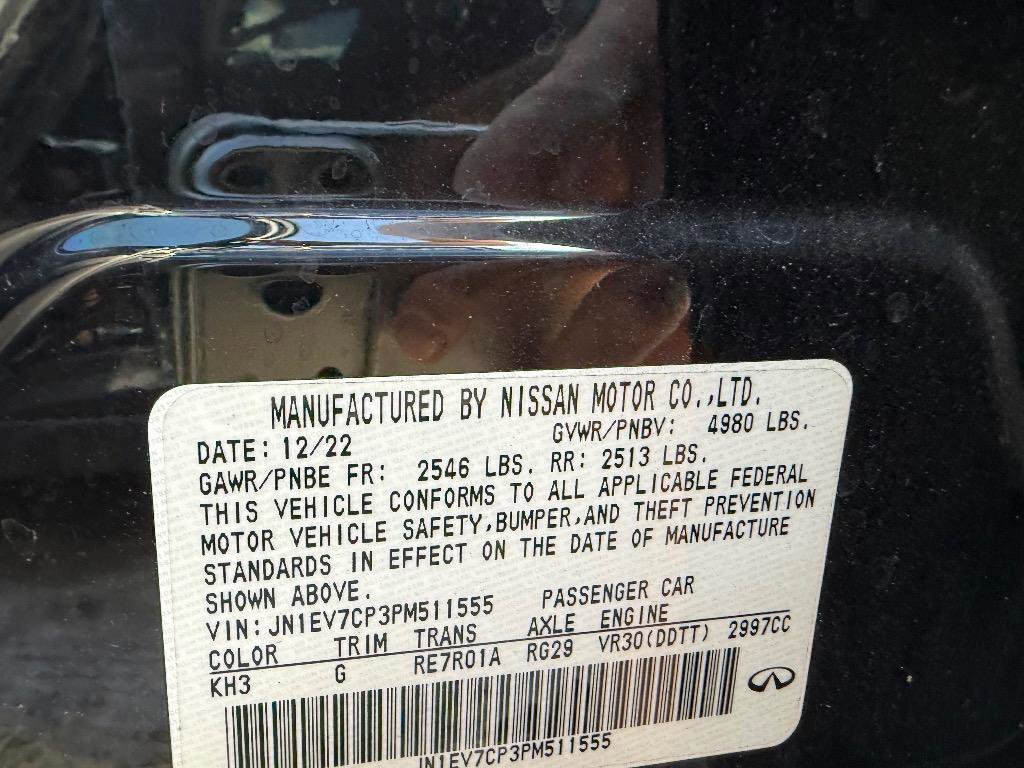 Used 2023 INFINITI Q50 Sensory RWD image 23