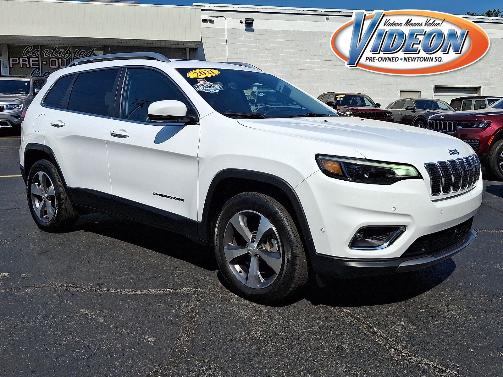 Certified 2021 Jeep Cherokee Limited