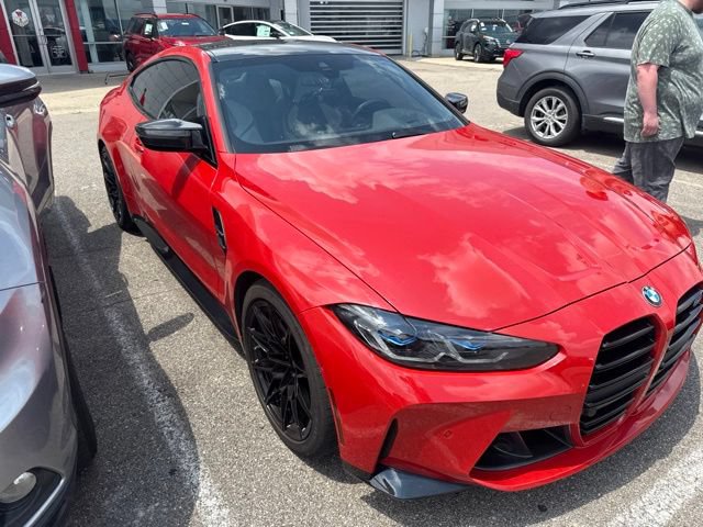 Used 2021 BMW M4 Competition w/ M Carbon Exterior Package RWD image 2