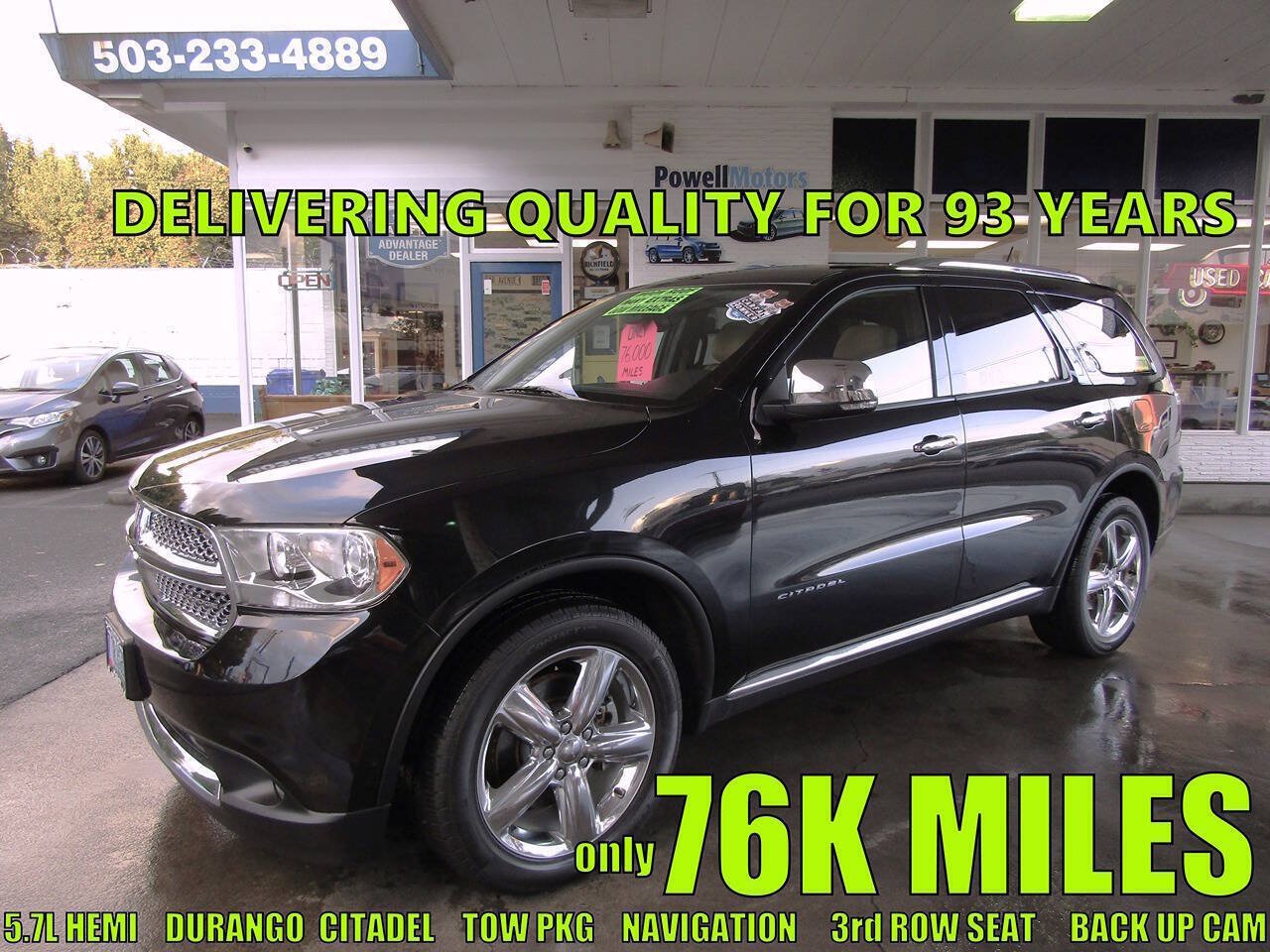 Used 2012 Dodge Durango Citadel w/ Trailer Tow Group IV