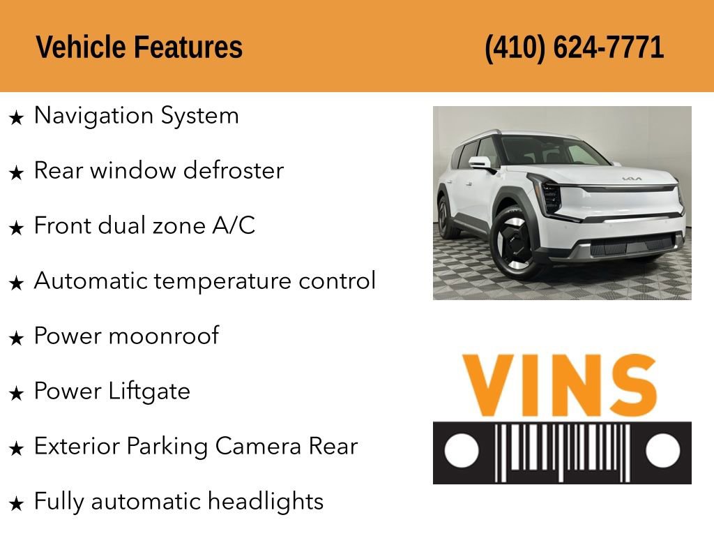 Used 2025 Kia EV9 Wind image 5