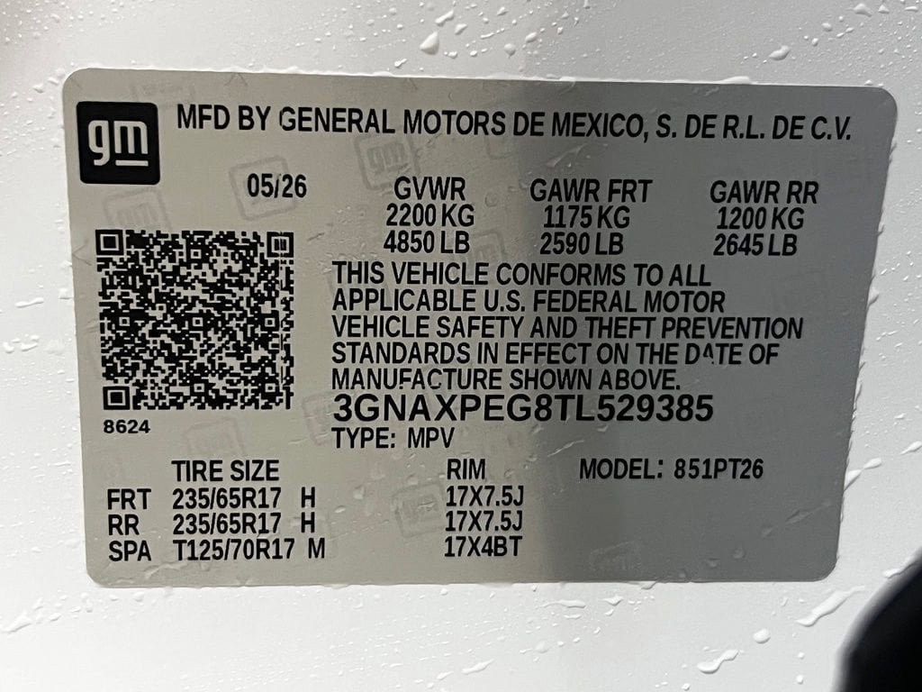 New 2026 Chevrolet Equinox LT w/ Convenience Package II AWD/4WD image 24