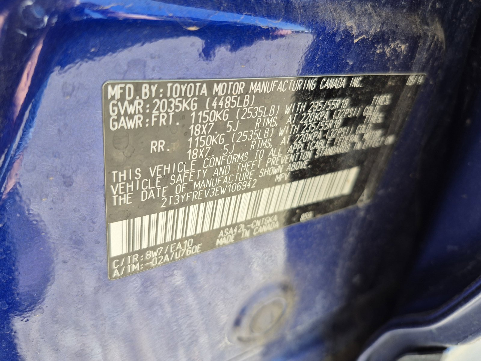 Used 2014 Toyota RAV4 Limited w/ Technology Package FWD image 23