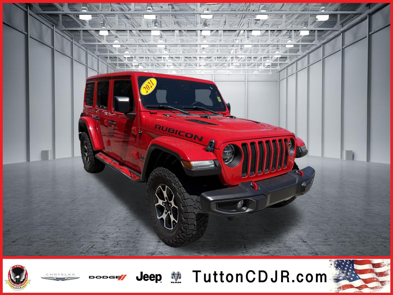 Used 2021 Jeep Wrangler Unlimited Rubicon image 1