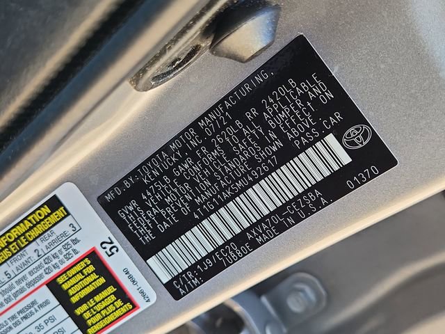 Used 2021 Toyota Camry SE FWD image 30