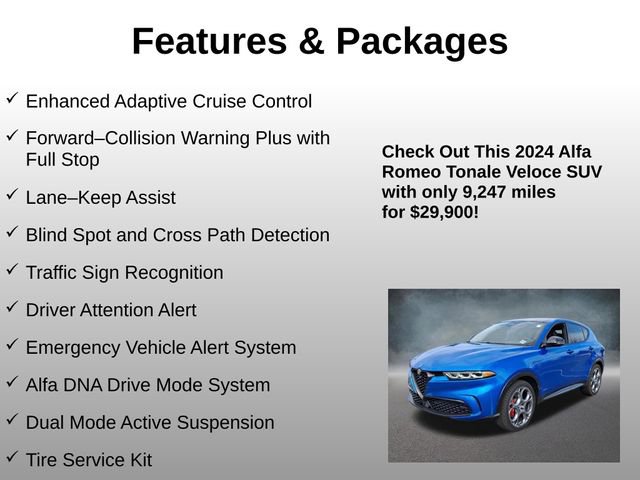 Used 2024 Alfa Romeo Tonale Veloce image 4