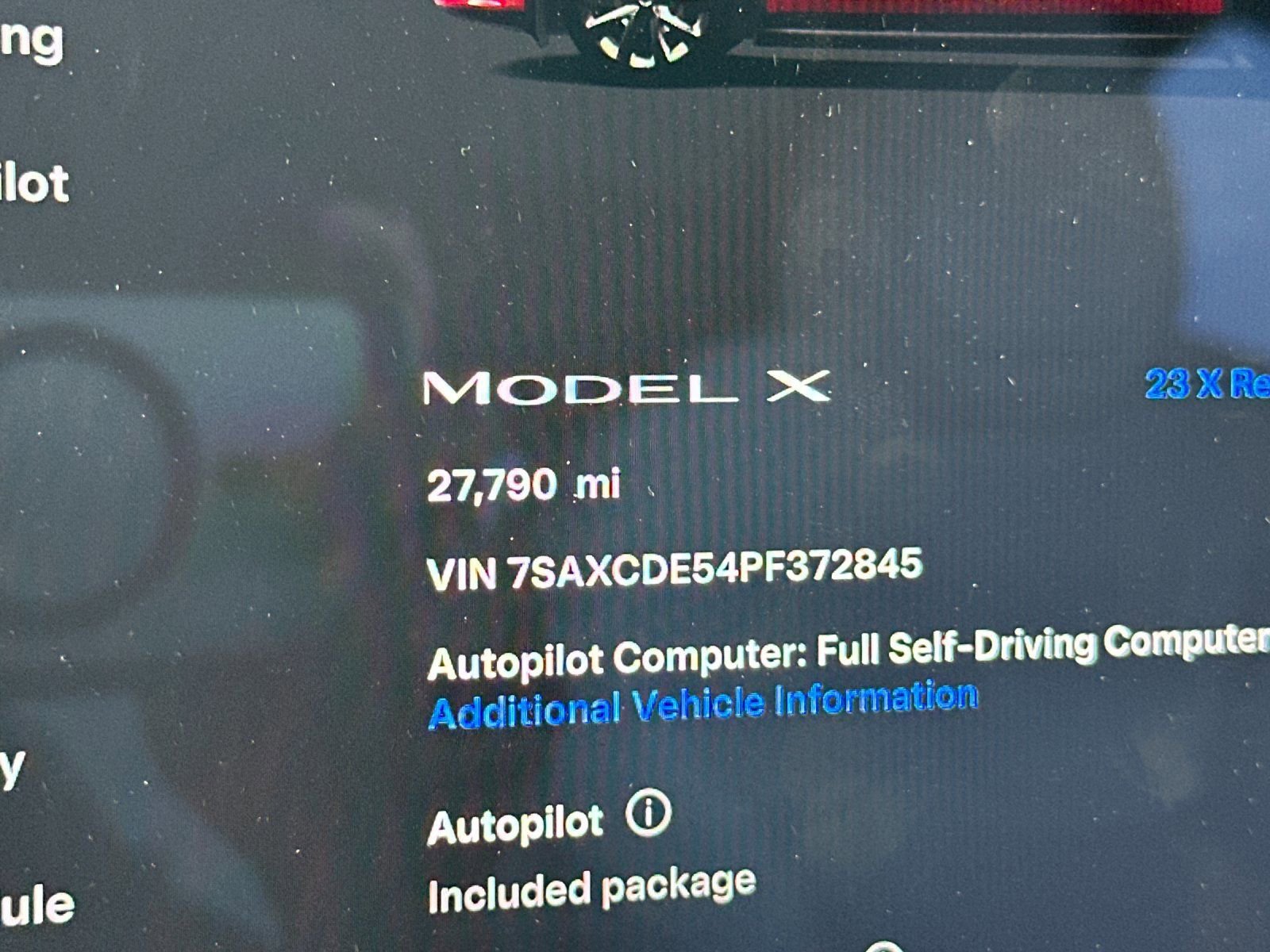 Used 2023 Tesla Model X AWD/4WD image 30