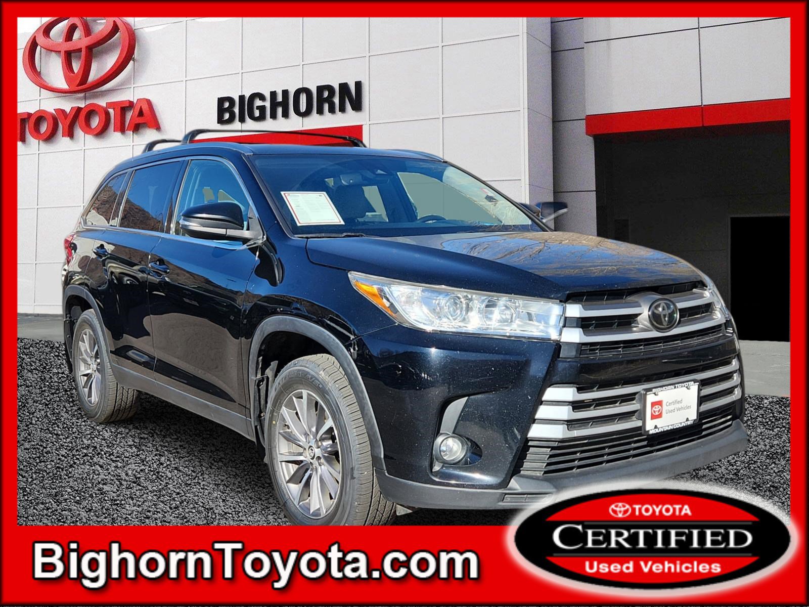 Certified 2019 Toyota Highlander XLE image 1