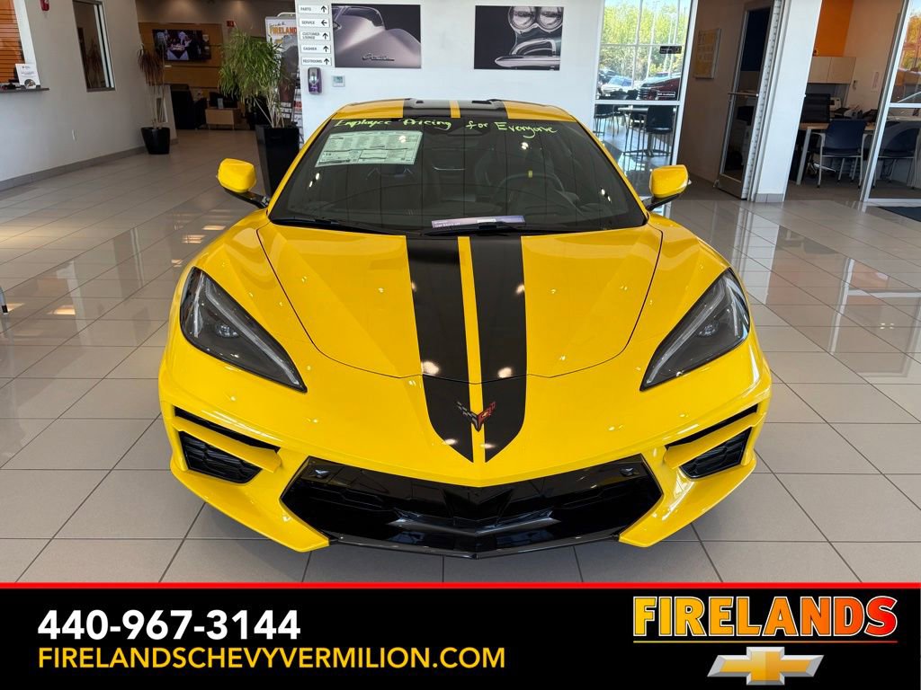 New 2025 Chevrolet Corvette Stingray Premium Cpe w/ Z51 Performance Package RWD image 12