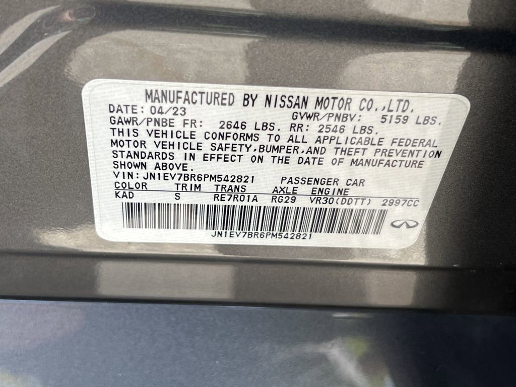 Used 2023 INFINITI Q50 Luxe w/ Cargo Package AWD/4WD image 29