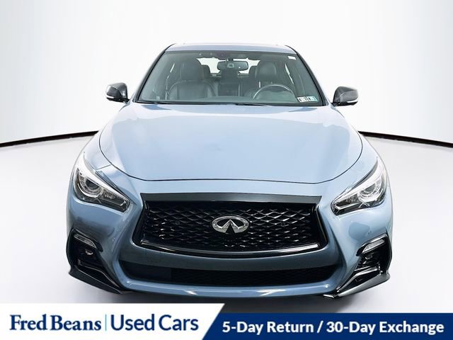 Used 2023 INFINITI Q50 Red Sport 400 w/ Carbon Fiber Package AWD/4WD image 2