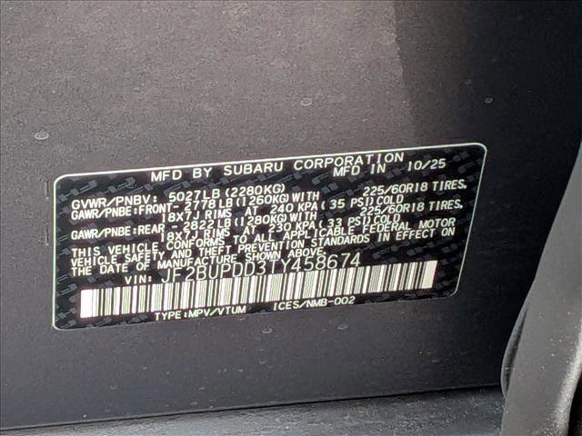 New 2026 Subaru Outback Limited image 18