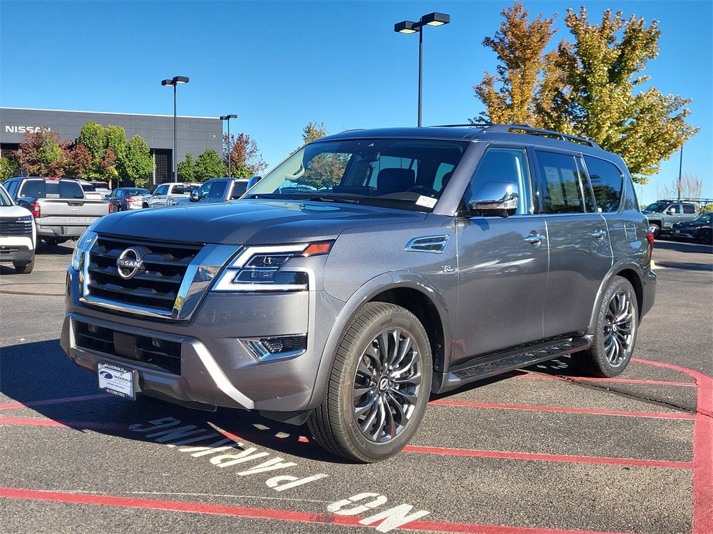 Used 2022 Nissan Armada Platinum w/ Captain's Chairs Package