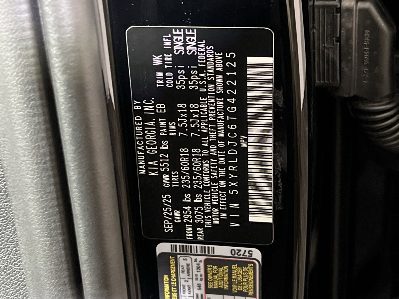 New 2026 Kia Sorento S image 36