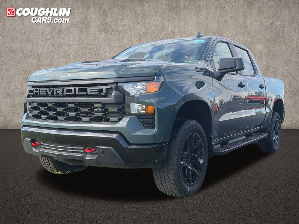 New 2026 Chevrolet Silverado 1500 Custom Trail Boss w/ LPO, Dark Essentials Package AWD/4WD image 1