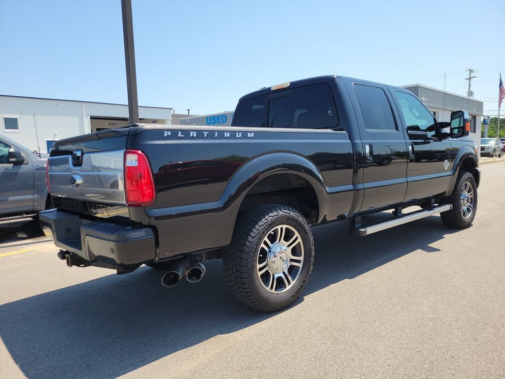 Used 2015 Ford F250 Platinum w/ Snow Plow Prep Package AWD/4WD image 4