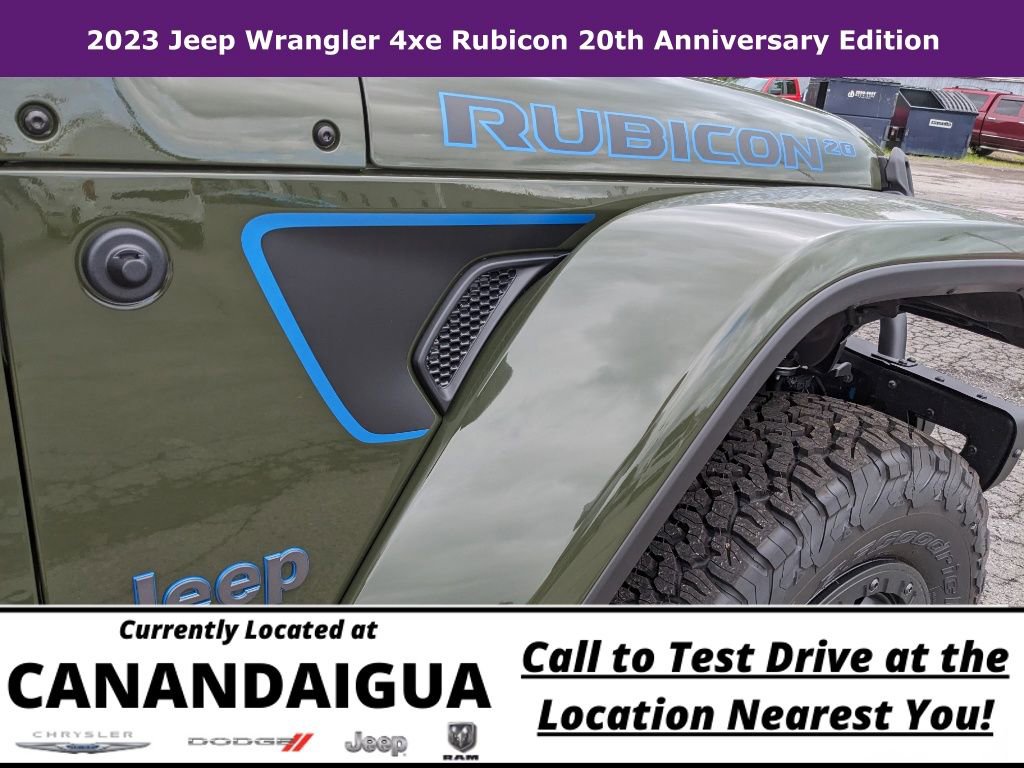 New 2023 Jeep Wrangler Unlimited Rubicon 4xe AWD/4WD image 20