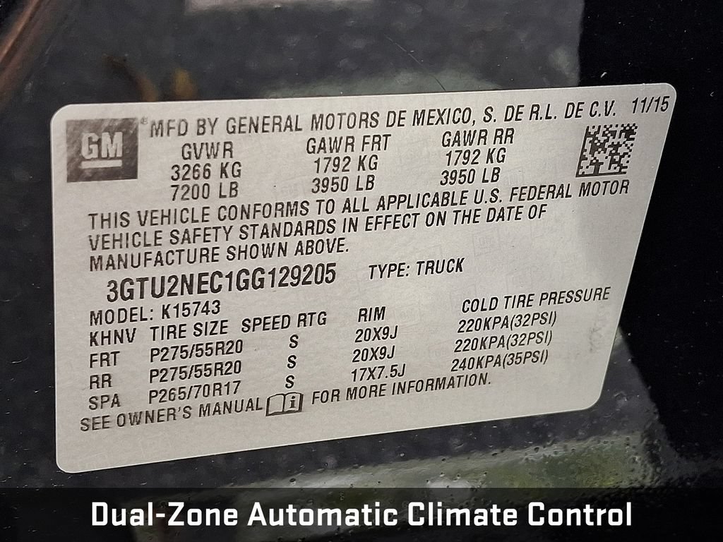 Used 2016 GMC Sierra 1500 SLT w/ All-Terrain Package AWD/4WD image 21