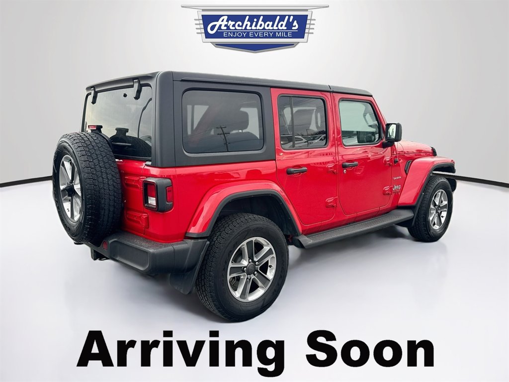 Used 2022 Jeep Wrangler Unlimited Sahara AWD/4WD image 5