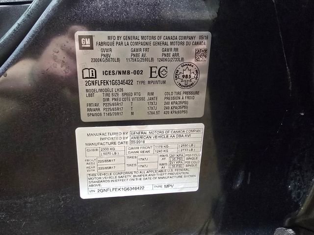 Used 2016 Chevrolet Equinox LT image 31