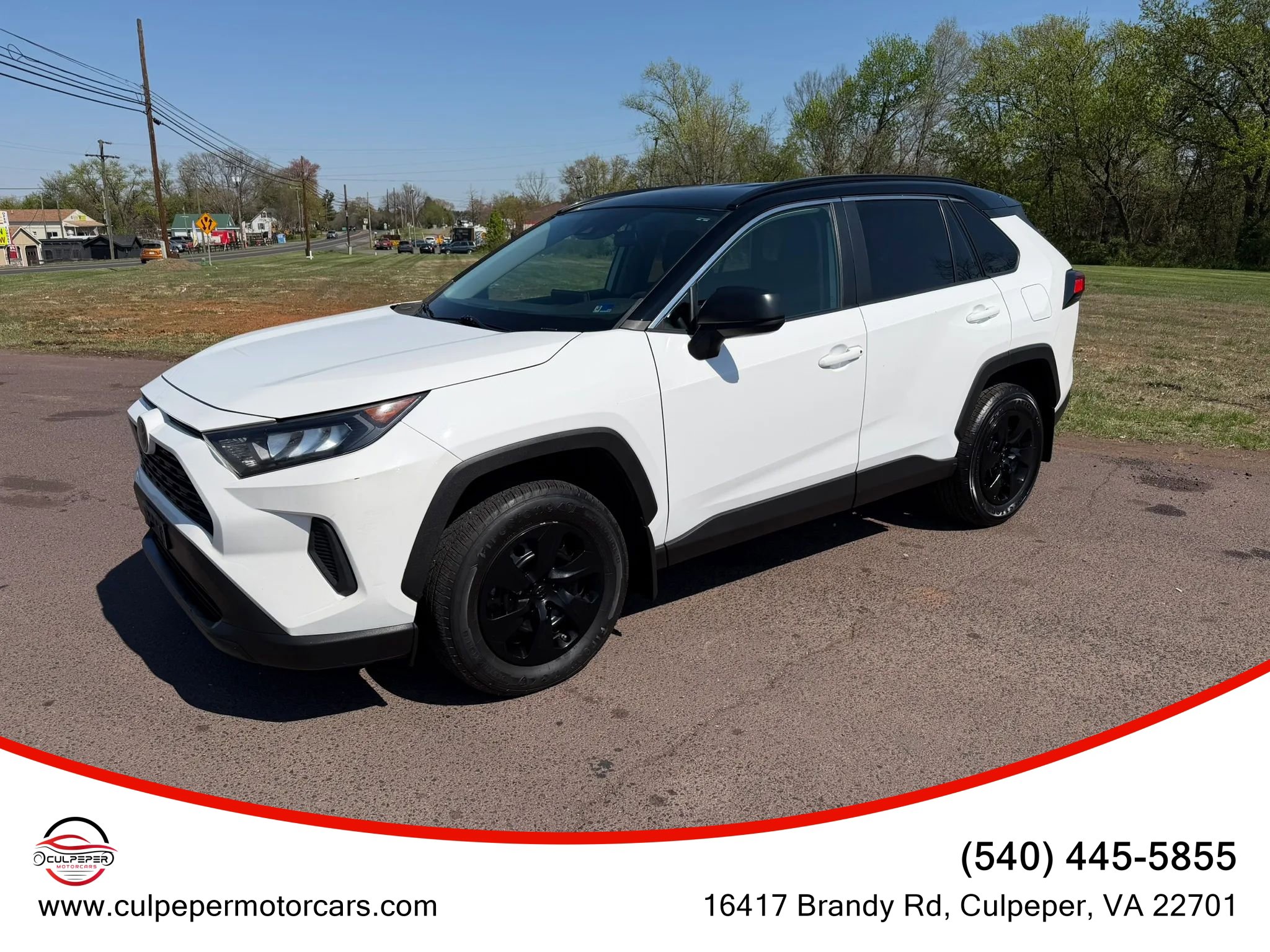Used 2020 Toyota RAV4 LE w/ All Weather Liner Package AWD/4WD image 2