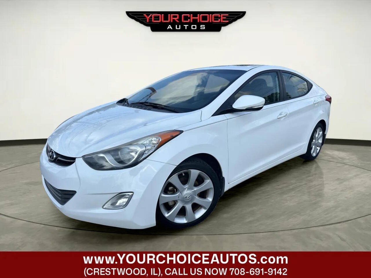 Used 2013 Hyundai Elantra Limited w/ Technology Pkg FWD image 1