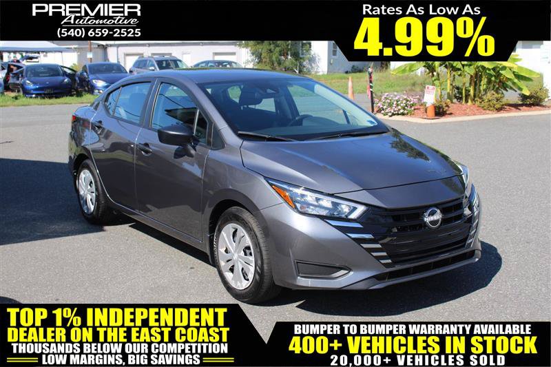 Used 2025 Nissan Versa S w/ Trunk Package
