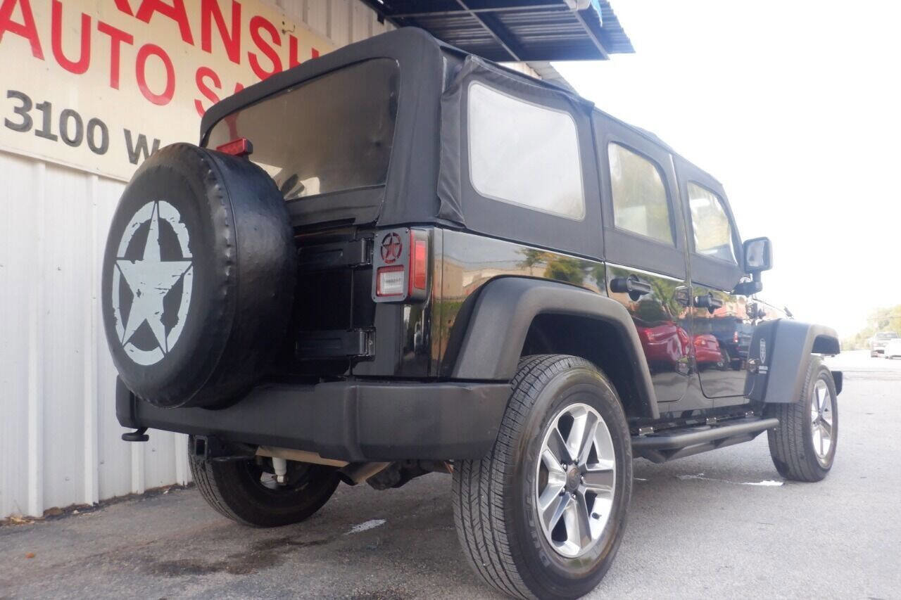 Used 2013 Jeep Wrangler Unlimited Sport w/ Trailer Tow Group image 4
