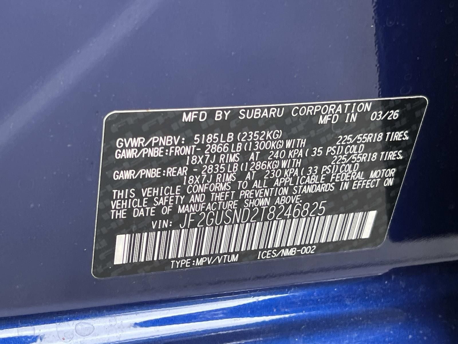 New 2026 Subaru Crosstrek 2.5i Limited AWD/4WD image 26