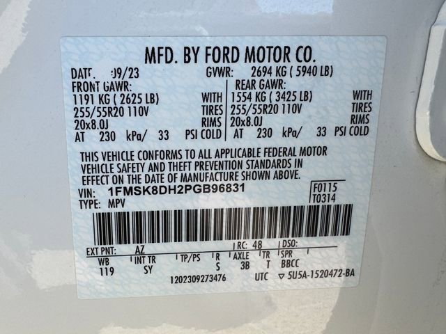 Used 2023 Ford Explorer XLT w/ Equipment Group 202A image 29