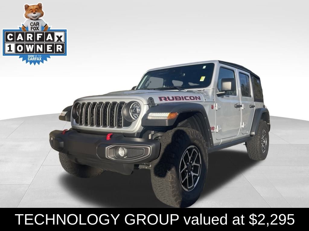 Used 2024 Jeep Wrangler Unlimited Rubicon w/ Technology Group