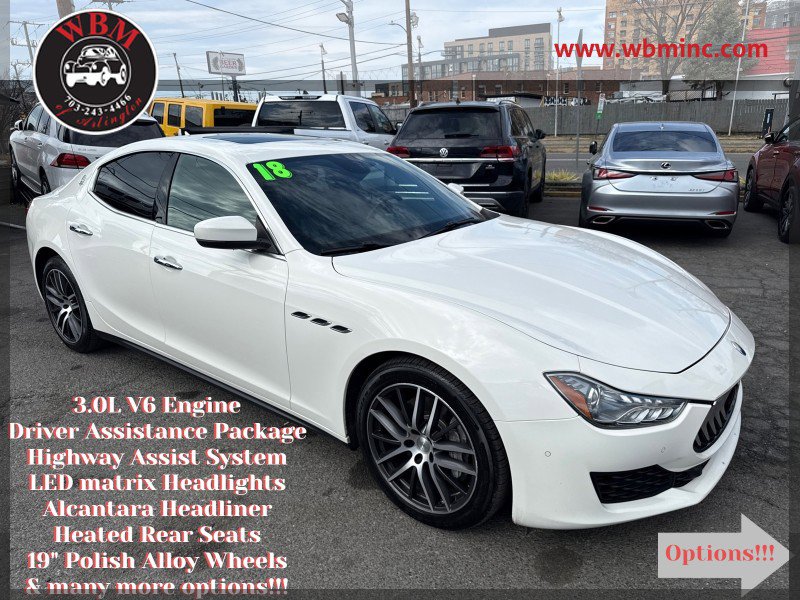 Used 2018 Maserati Ghibli