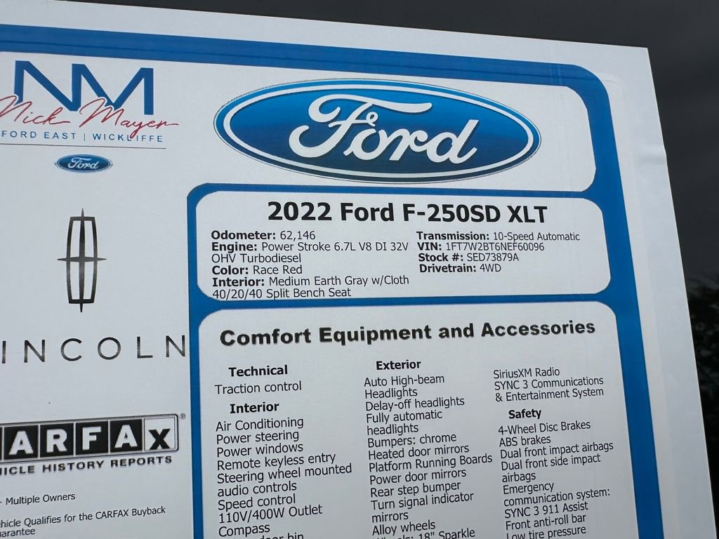 Used 2022 Ford F250 XLT image 42