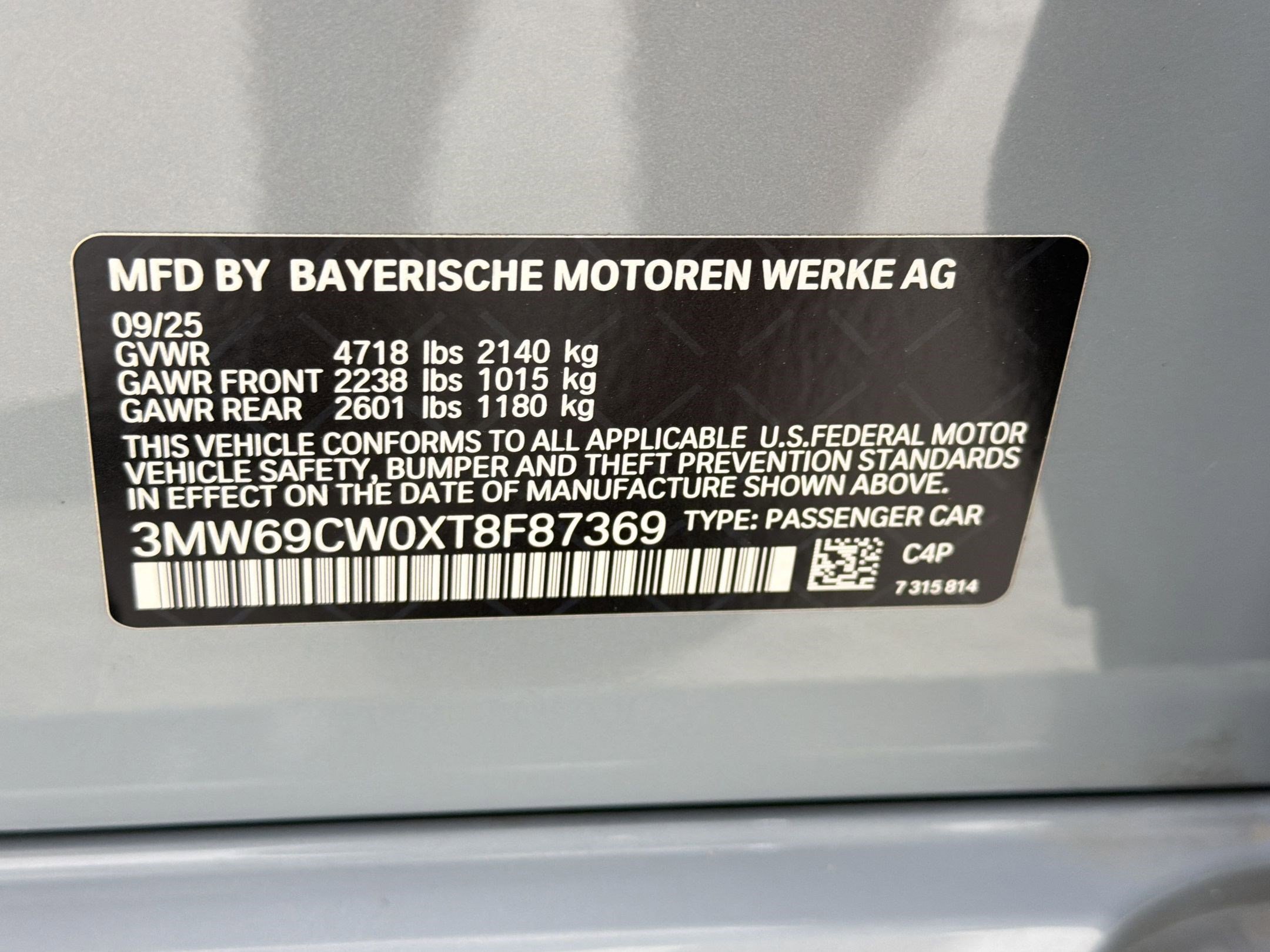 Certified 2026 BMW 330i Sedan w/ M Sport Package image 21