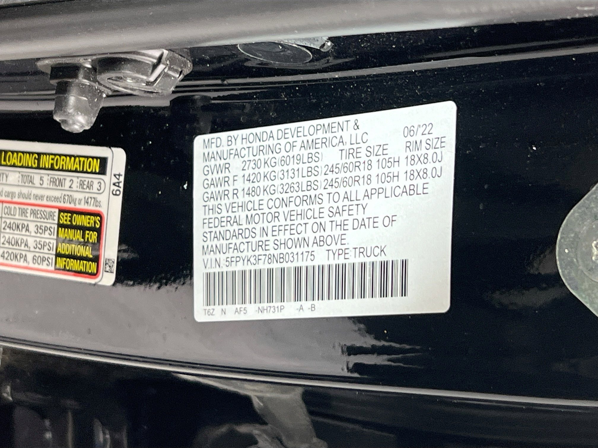 Used 2022 Honda Ridgeline RTL-E image 32