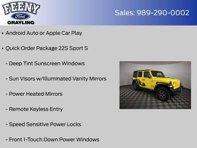 Used 2020 Jeep Wrangler Unlimited Sport S AWD/4WD image 8