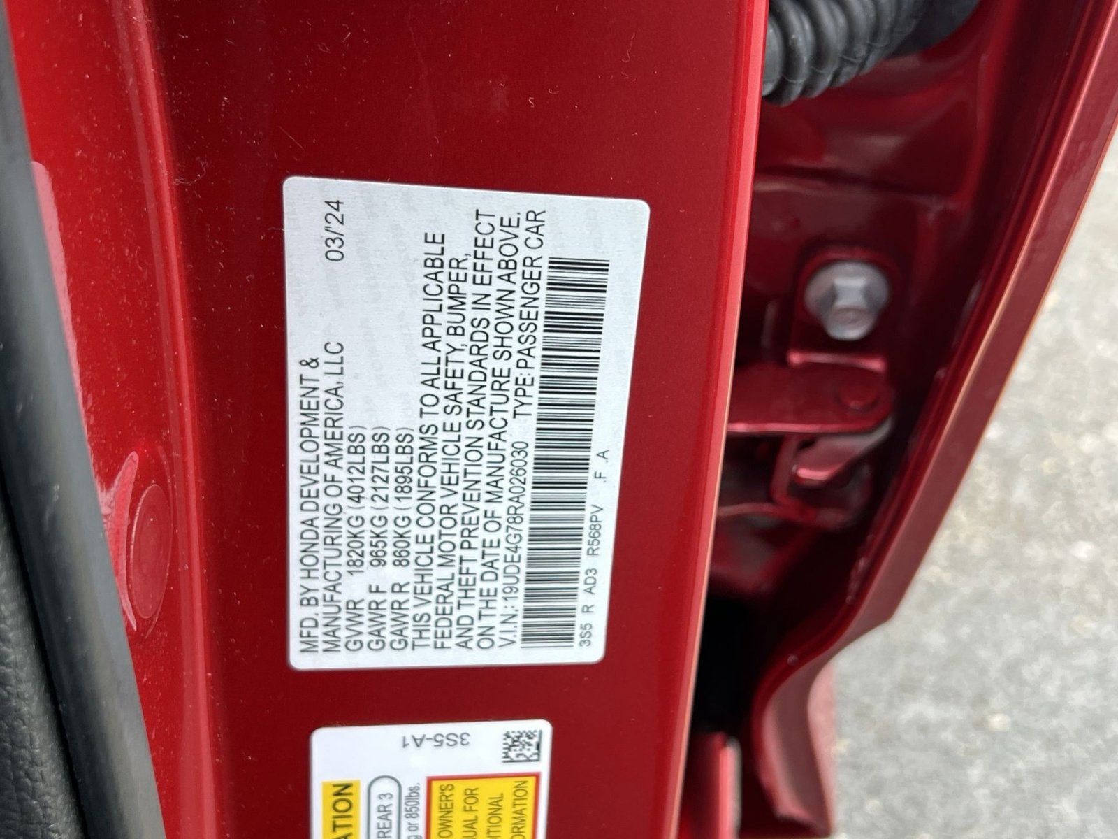 Certified 2024 Acura Integra A-Spec image 32