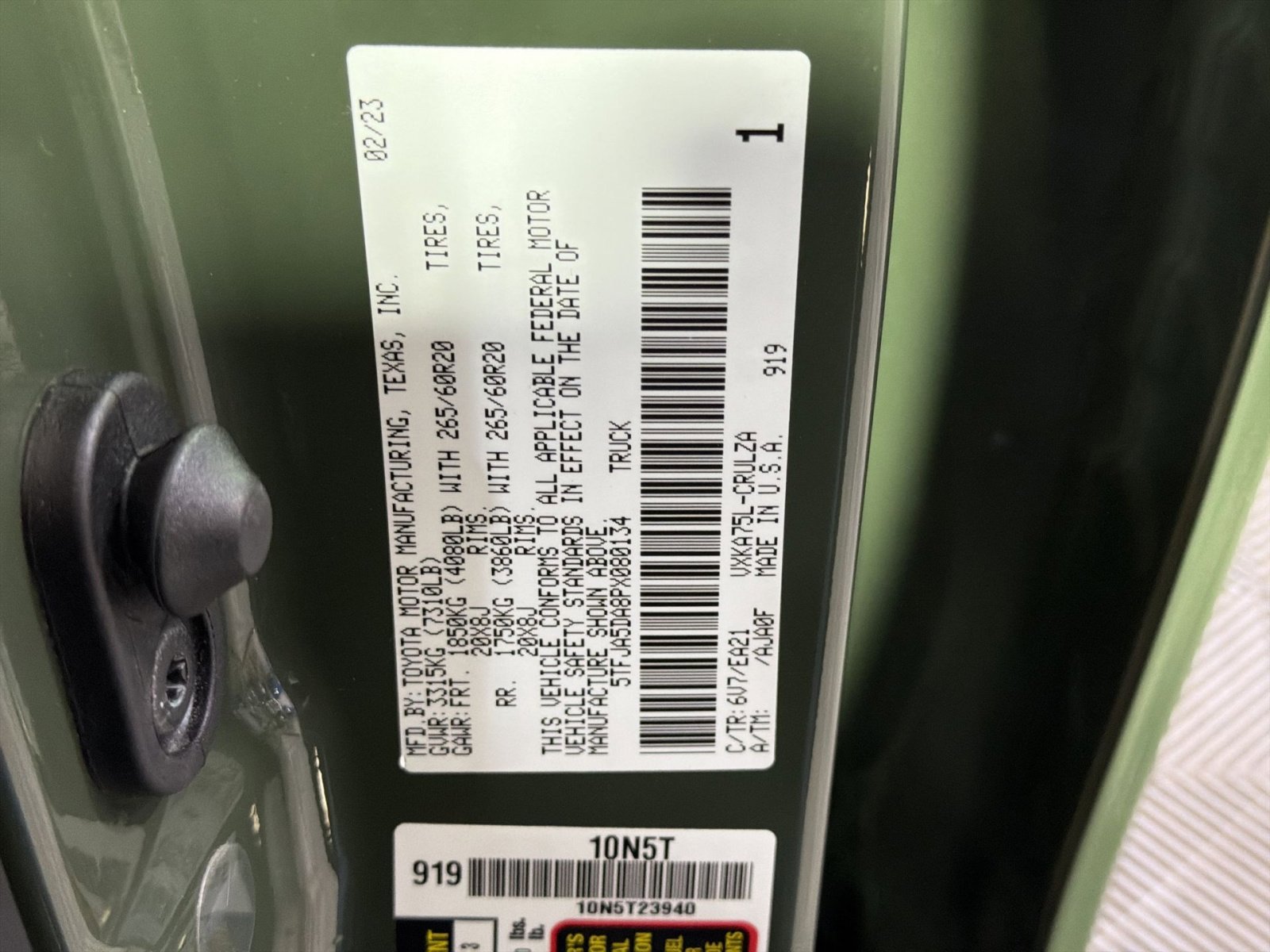 Used 2023 Toyota Tundra Limited image 38