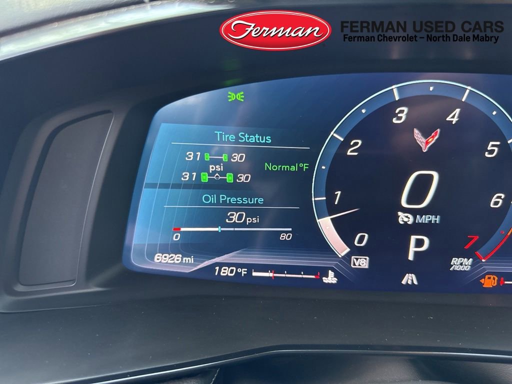 Used 2022 Chevrolet Corvette Stingray Preferred Cpe w/ Z51 Performance Package RWD image 6